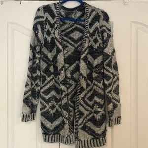 Printed Cardigan